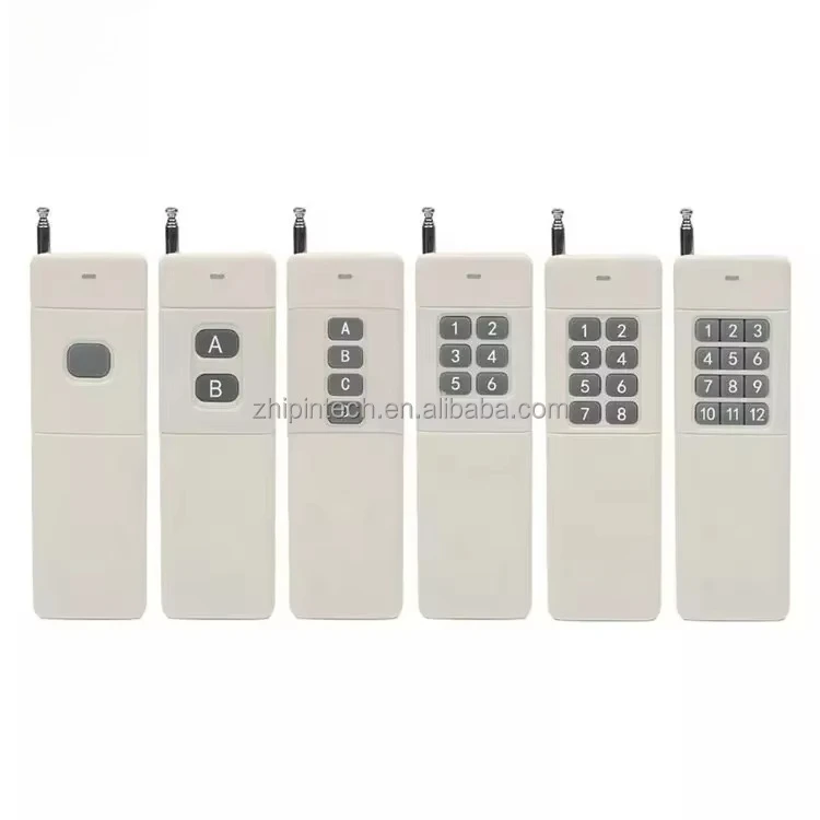 Wireless 433Mhz RF Remote Control 4 Buttons 3KM Long Distance Transmitter For Garage Door Opener Alarm System