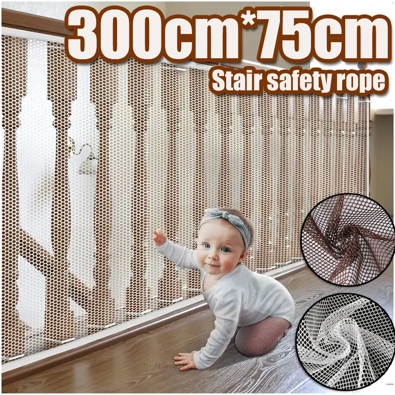 Children Safety Netting 3M Mesh Building Anti-Fall Net Home Balcony Window Staircase Protection Cat Pet Safe Fence Net