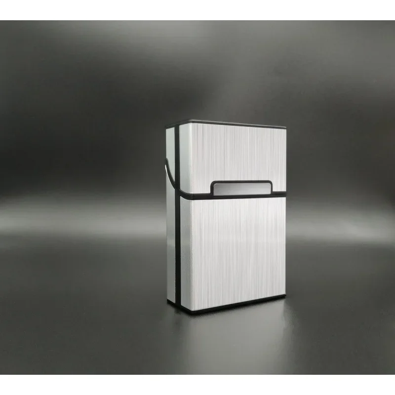 

Creative metal aluminum alloy cigarette box moisture-proof and anti extrusion personalized men's cigarette box