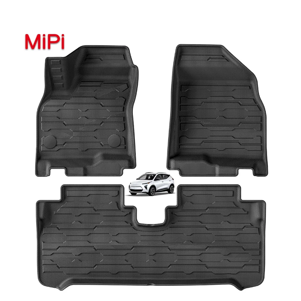 Custom New Arrival Car Floor Mat for CHEVROLET BOLT EUV 2022-2024 TPE 3D Car Mats Dustproof Easy Clean Non-slip Carpet