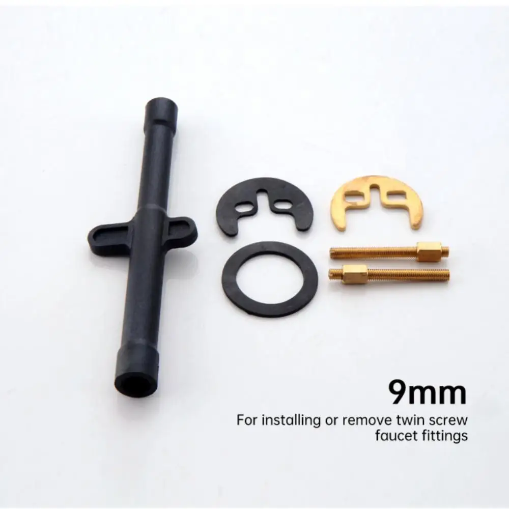 1pc Multifunctional Faucet Wrench 9/10/11/12mm Flume Wrench Key Plumbing Tools Sink Faucet Socket Kitchen Faucet Accessories