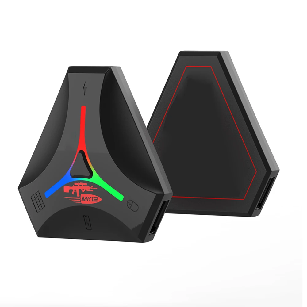 Conversor de Teclado e Mouse, Conversor de Jogos, Plug Play, Consolas de Jogos, Compatível com Android, IOS System