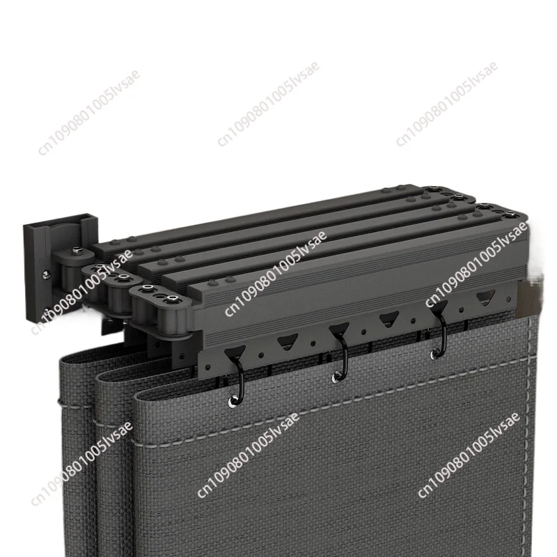 

Водонепроницаемая и устойчивая к плесени невидимая высококачественная складная занавеска для душа для купания, бытовая подвесная занавеска для ванной комнаты