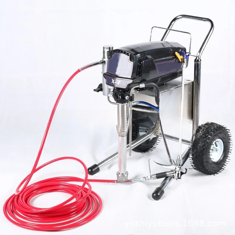 Lightweight high pressure airless spraying machine