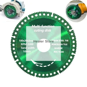 1/3Pcs 6 In 1 Diamond Saw Blade Cut Off Wheels Diamond Cutting Disc Metal Iron Steel Rock Slab Marble Saw Blade