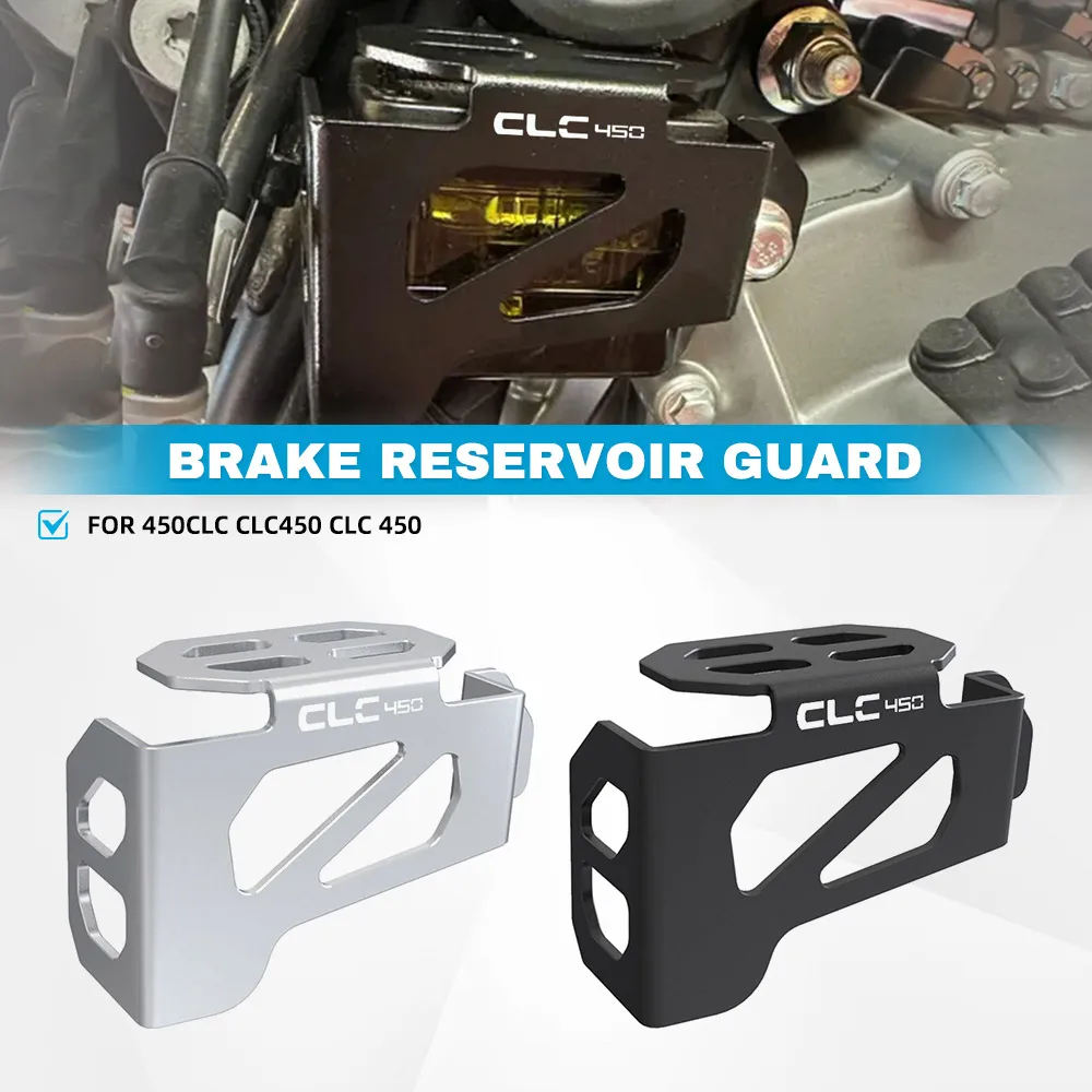 

For CFMOTO 450CLC CLC450 CLC 450 CF MOTO Aluminium Rear Brake Fluid Reservoir Protector Cap Guard Cover Motorcycle Accessories
