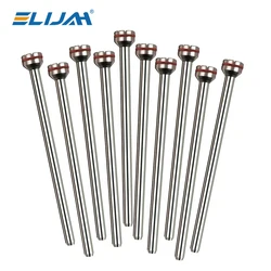 10Pcs Dental Polishing Shank Mandrel Diamond Disc Burs Rotary Tool Polished Shaft 2.35mm for Polisher Machine Cutting Tools