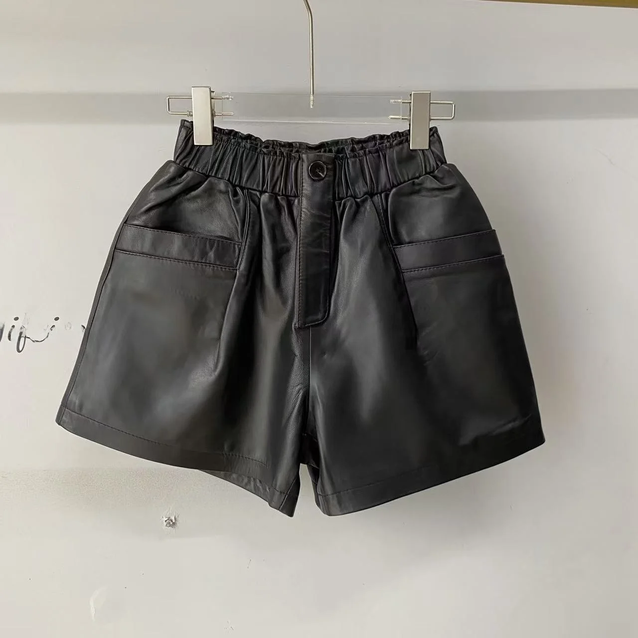 

Fall 2025 New Sle Women's Faionable ort Pants Casual Trousers Elastic Waist eepskin A-Line Boot Pants High Waist Wide...
