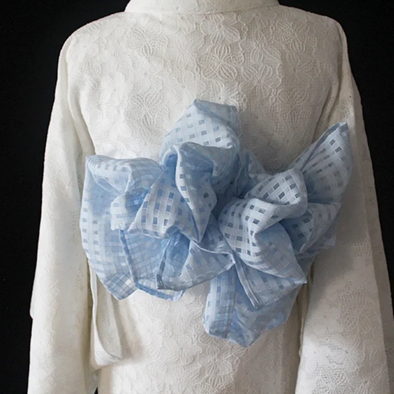 Cintura Kimono Giapponese a Maglia Povera Hakata Obi per Abito da Donna Cinturino Decorativo