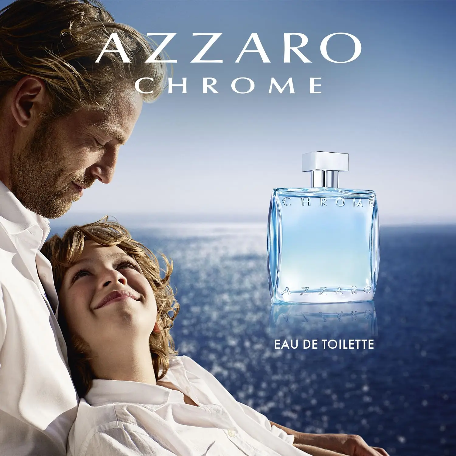 Azzaro Chrome للرجال كولونيا رائحة الحمضيات المائية الطازجة، هدية عيد الميلاد، عطر الصيف اليومي