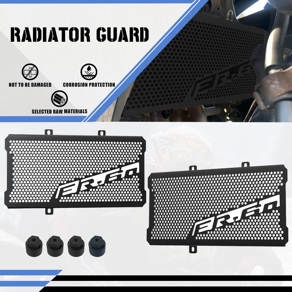 

For Kawasaki ER-6N ER 6N ER6N 2015 2014 2013 2012 2011 2010 2009 Motorcycle CNC Radiator Grille Guard Cover Protection 2006-2016