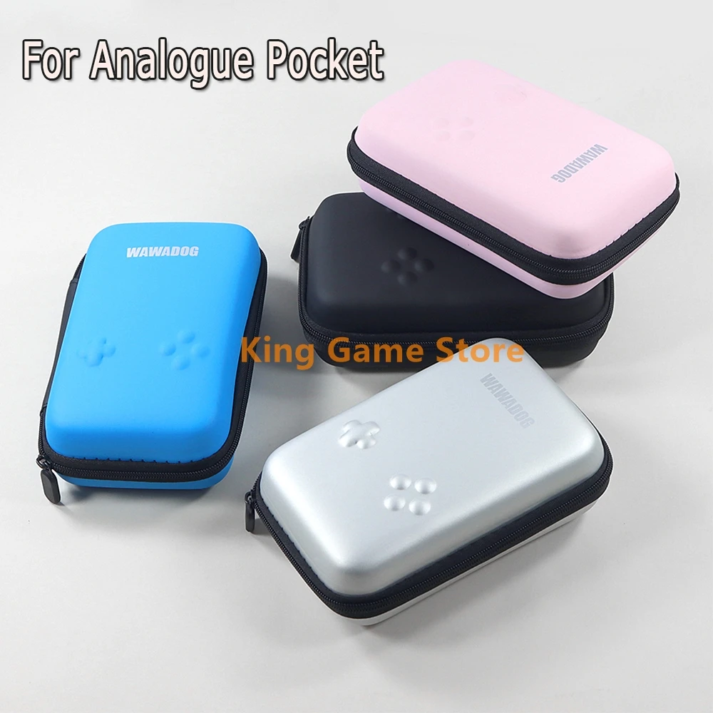 10pcs For Analogue Pocket EVA Hard Bag Case Mini Carry bags Zipper Carrying Pouch Bag Game for AP Console Storage Package