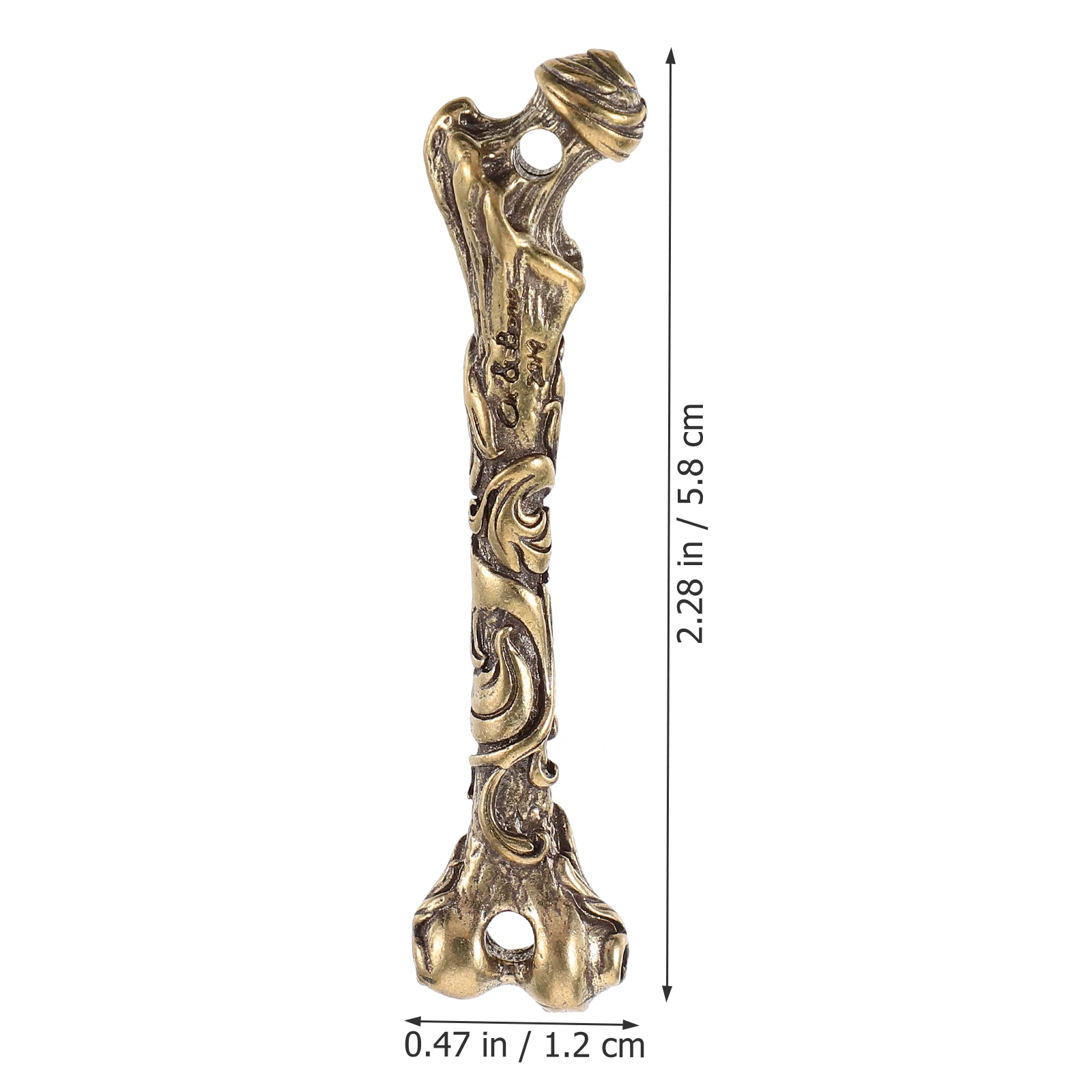 

Резной брелок из кости, винтажные латунные подвески, висячие подвески, декоративные принадлежности, подвеска-амулет «сделай сам»