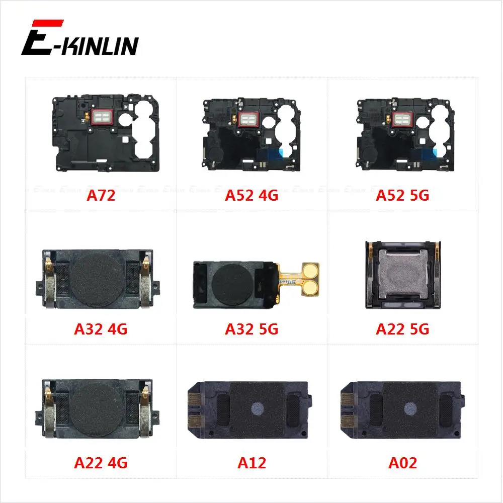 Ear piece Speaker Top Front Earpiece Sound Receiver For Samsung Galaxy A02 A12 A22 A32 A52 A72 4G 5G Repair Parts