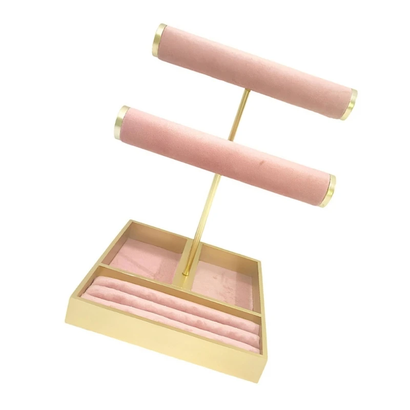 منزل غرفة نوم المجوهرات تنظيم أرفف عرض لمختلف الملحقات