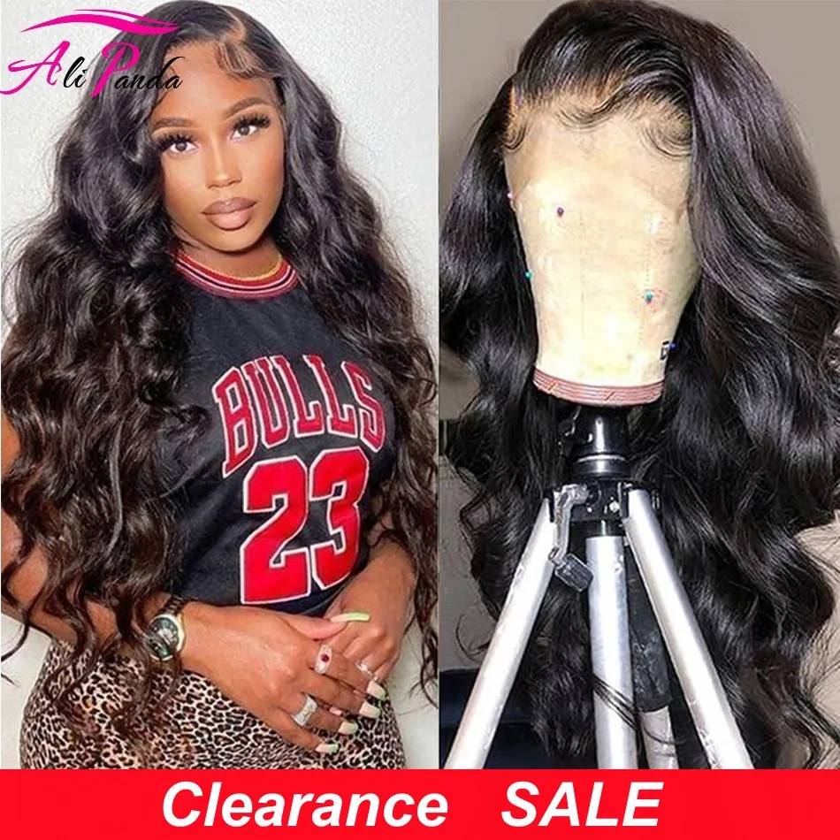 Body Wave HD 13x6 Lace Frontal Wig Pre Plucked 13x4 HD Transparent Lace Front Human Hair Wig Brazilian Human Hair Wigs For Women