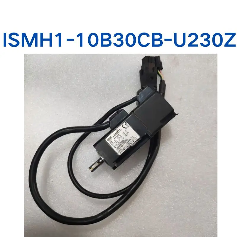 Second hand 100W Servo motor ISMH1-10B30CB-U230Z test OK, fast delivery