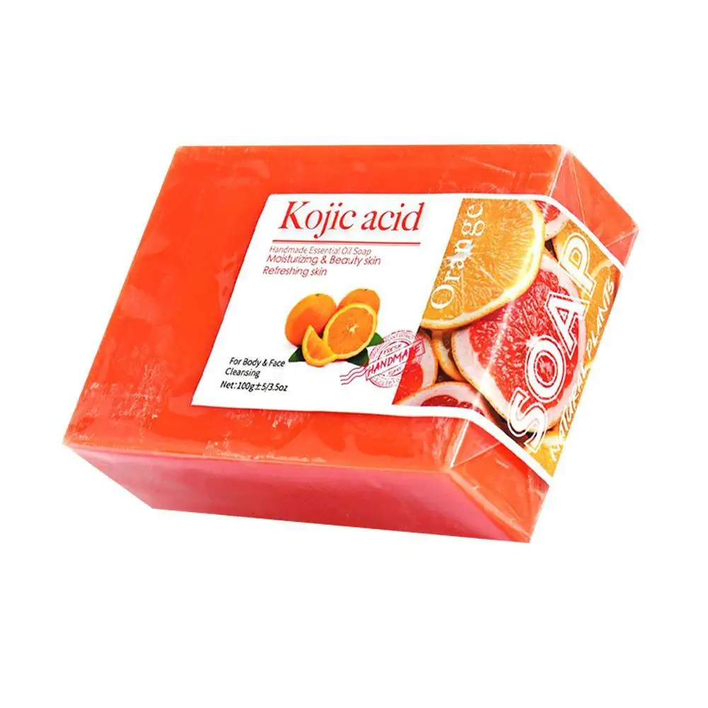 

1pcs Hot Turmeric Kojic Acid Handmade Soap Scrub for Exfoliation, Moisturizing, Deep Cleansing, Spot Removal, Acne Removal set