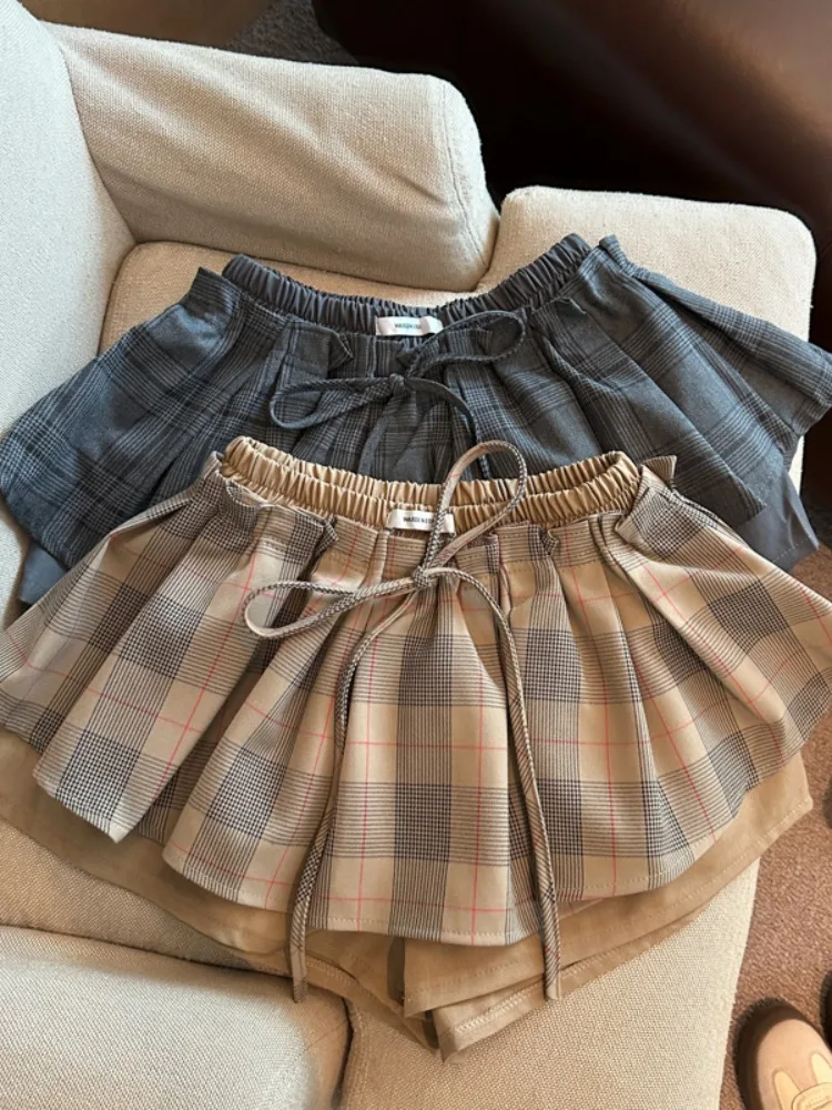 

Новая коллекция: Женская юбка А-силуэта в клетку в стиле ретро, с завышенной талией, приталенная, весна-лето, повседневная, из полиэстера