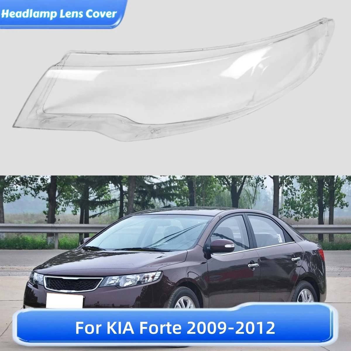 

Для KIA Forte 2009 2010 2011 2012, аксессуары, автомобильные фары, крышка фары, передняя фара автомобиля, крышка объектива, оболочка