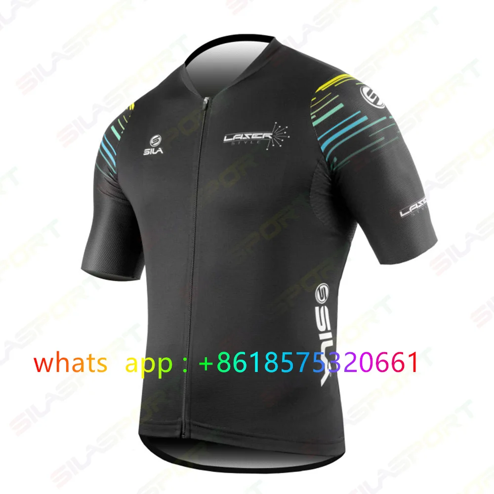 Silasports Bike Fietsshirt 2024 Zomer Racing Sport Mtb Fiets Shirt Ropa Ciclismo Man Outdoor Fiets Korte Mouw Kleding