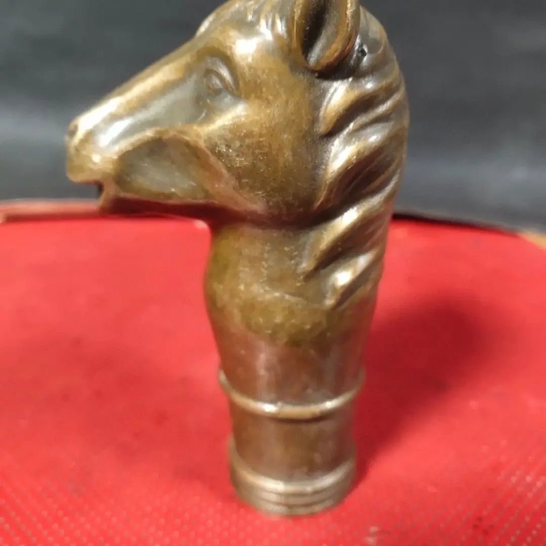 pony Horse Head Walking Stick Head handle Statue