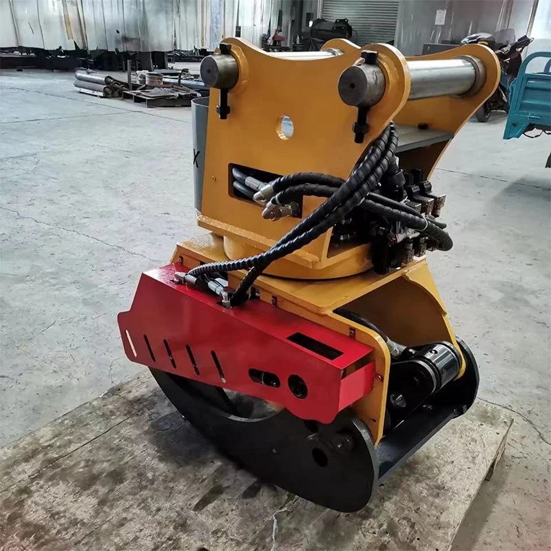 Log Grapple Saw Heavy Duty 360 Degree Rotation Excavator Attachment for Forestry Tree Cutting Logging Work