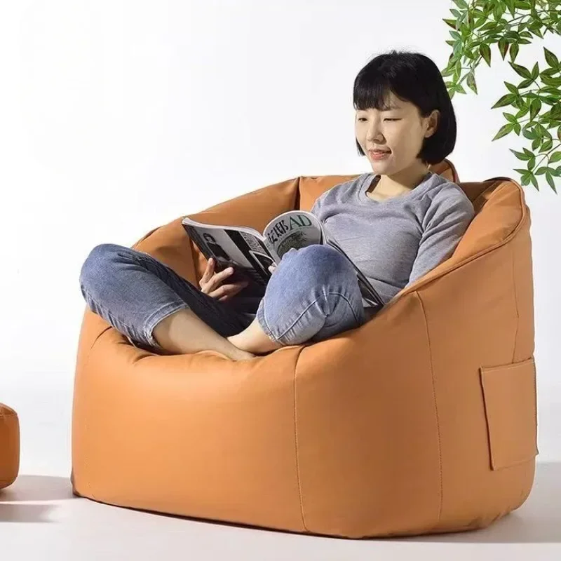 

Simple Modern Lazy Single Couch Bedroom Living Room Sofas Balcony Chaise Lounge Luxury Creative Low Sofa Interior Home Furniture