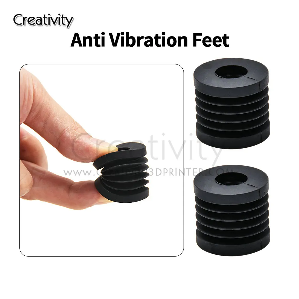 4/8 Set Antivibration Feet For i3 MK3 Printer Kit Anti-vibration Rubber Landing Mat Feet For LabX1 P1P  Ender3 CR10 3D Printer