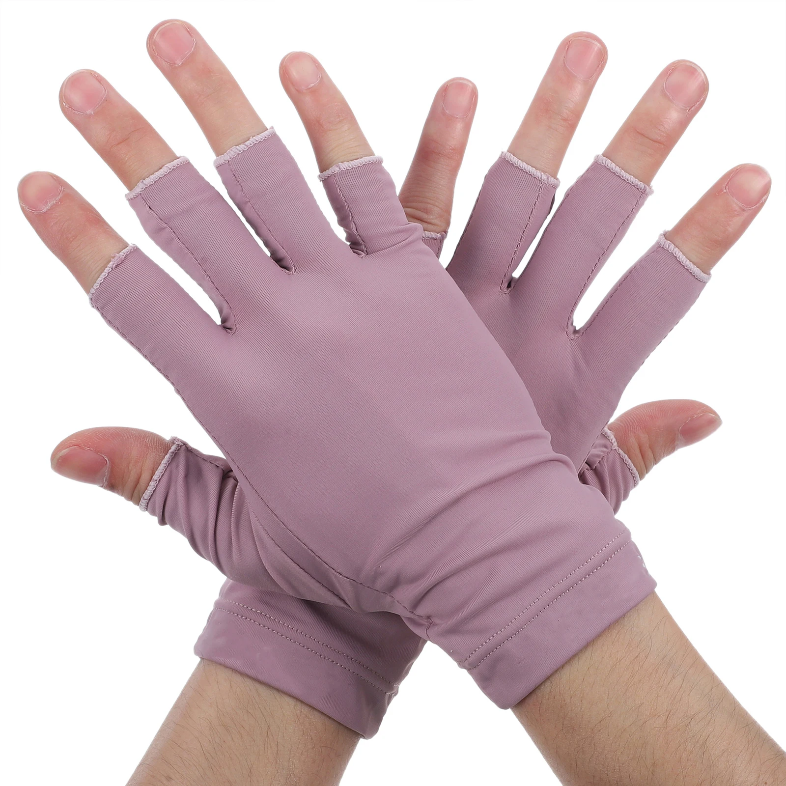 

Sunscreen Nail UV Protection Breathable Women High Elasticity Anti Manicure Glove Outdoor for UV