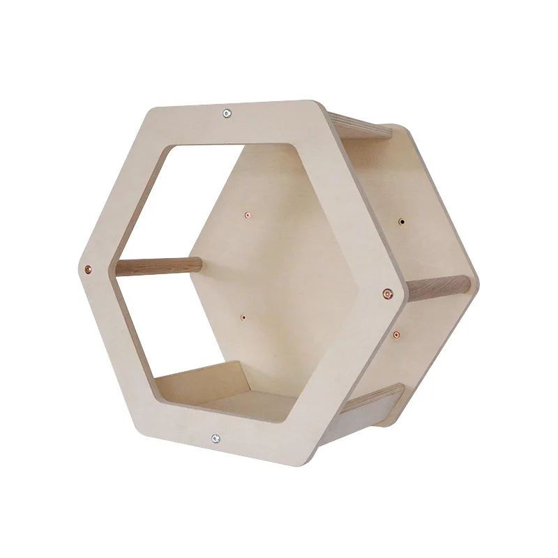 

Wall cat nest wooden rest frame cat climbing frame wall bed wall type