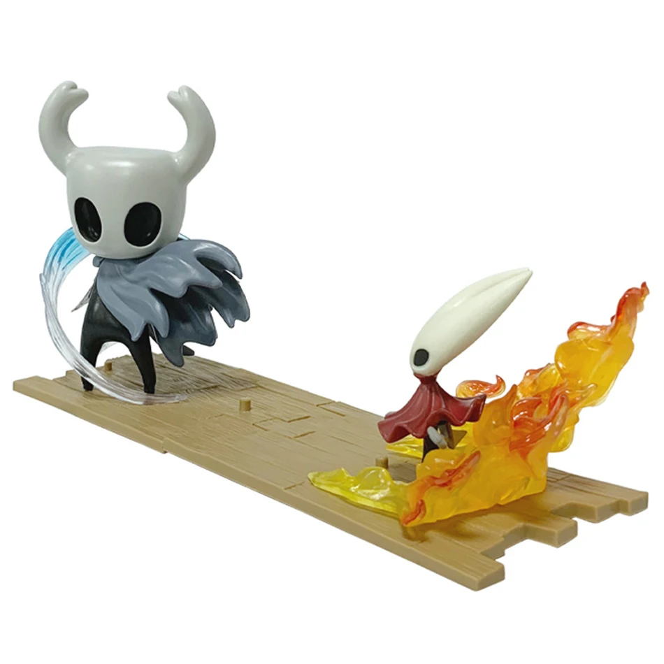2 teile/satz Hollow Knight Anime Figur Hornet Spiel Desktop Action Figure Modell PVC Dekoration Ornament Sammeln Spielzeug Geschenke