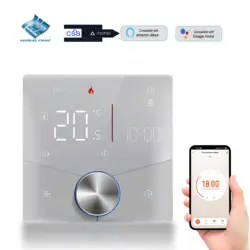 Matter Zigbee WIFI Thermostat for Winter Room Heating Controller Working Smart Speaker Apple HomeKit,Amazon Echo,Google Home