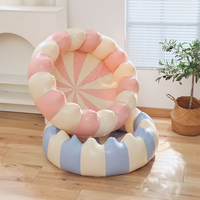 Inflatable Swimming Pool Paddling Pools Anti Slip Kids Inflatable Pool Multi-Function Indoor PVC Bathtub for Summer Water Party