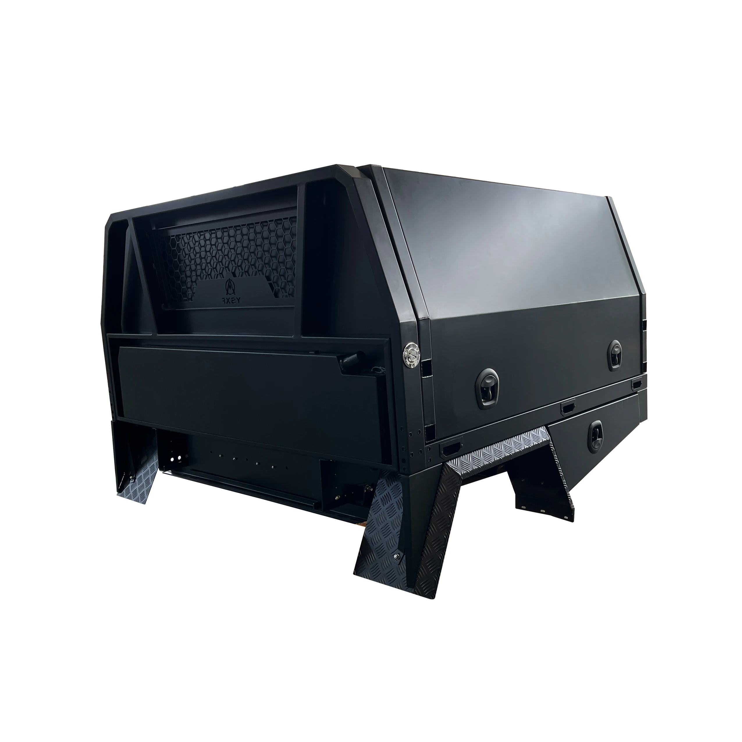 

4x4 Pickup Accessories Aluminum Truck Bed Rack System Hardtop Topper Canopy for Customized OEM Aluminum Ute Tool Storage