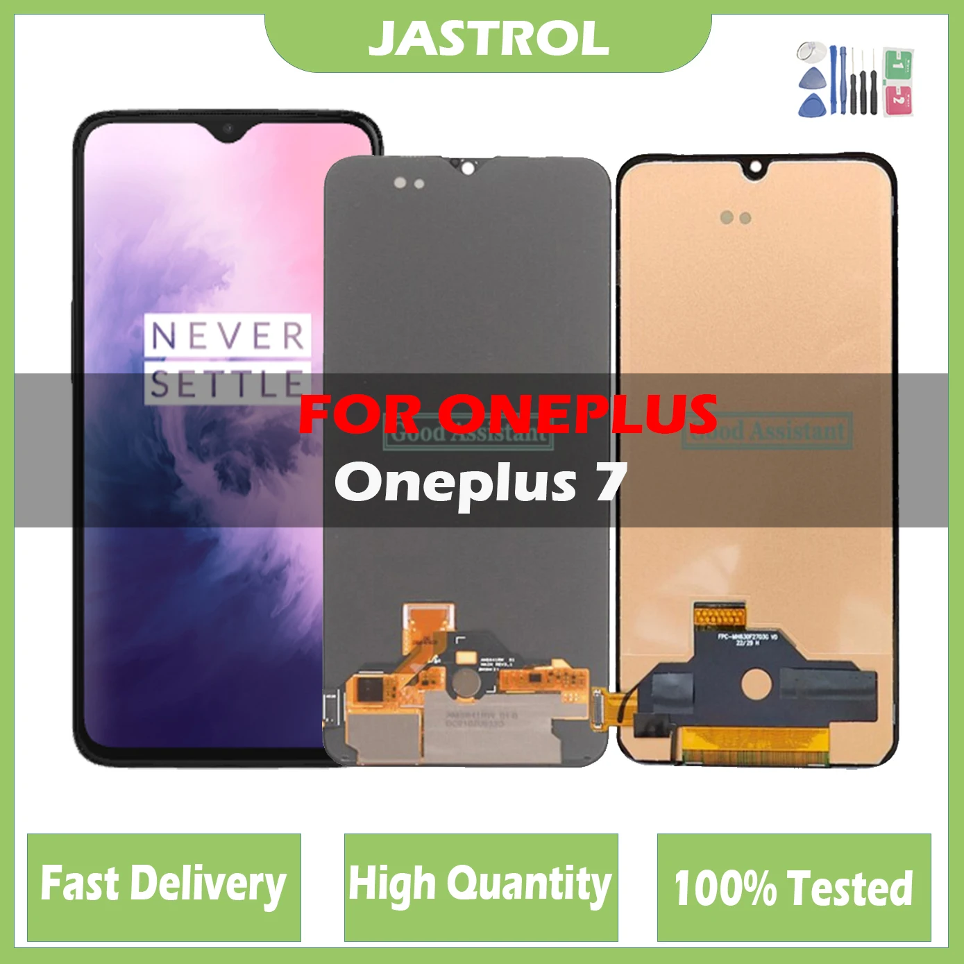 

Original AMOLED / TFT 6.4" For OnePlus 7 1+7 GM1905 GM1901 GM1900 GM1903 Full LCD DIsplay Touch Screen Digitizer Assembly