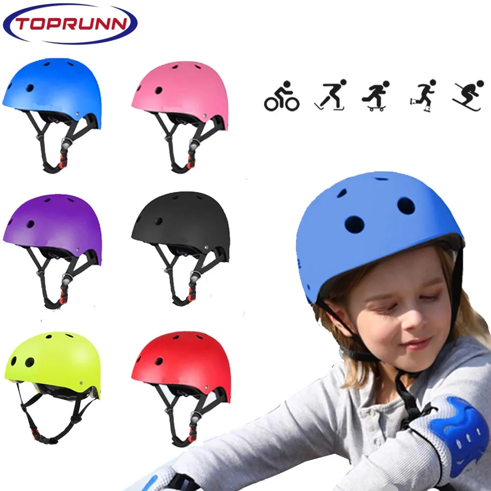 Skateboard Helmet,Adjustable Teens Helmet for Boys Girls,Lightweight Multi-Sport Adult Kids Bike Helmet Scooter Helmet,6 Colors