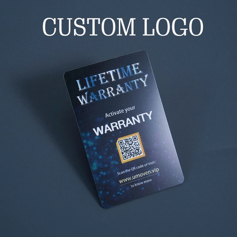 1mm Waterproof PVC Work ID Card Custom Logo, Personalized Membership Business Card Professional Printing