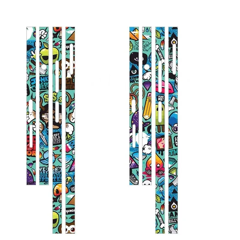 

2PCS 3M Phone Frame Decal Skin for Redmi Note13 13pro Side Wrap Protector Film Sticker For Redmi Note12 Turbo