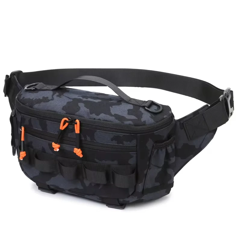 Tactical Camping Chest Bag Waist Backpack Outdoor Gym Sports Shoulder Sling Hangbag Molle Fishing Lure Travel Fanny Pack for Men