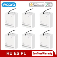Original Aqara two-way Control Module Wireless Relay Switch Controller Zigbee Smart Channels Work With Mi Home Home APP
