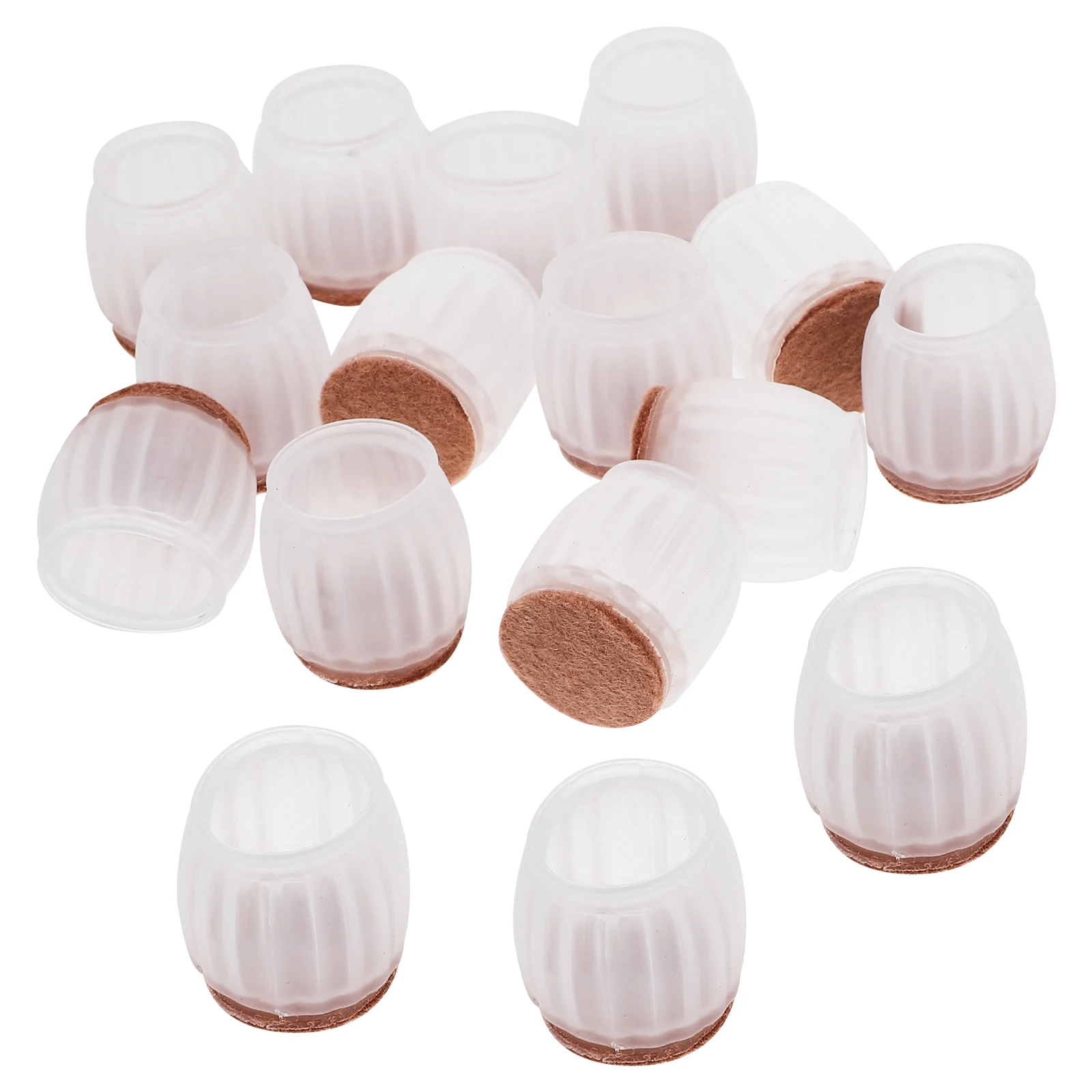 

16 Pcs Furniture Leg Protectors Chair Leg Covers Table Mats Foot Pads Nonslip Protects Feet Office Chairs Wear Resistant Easy