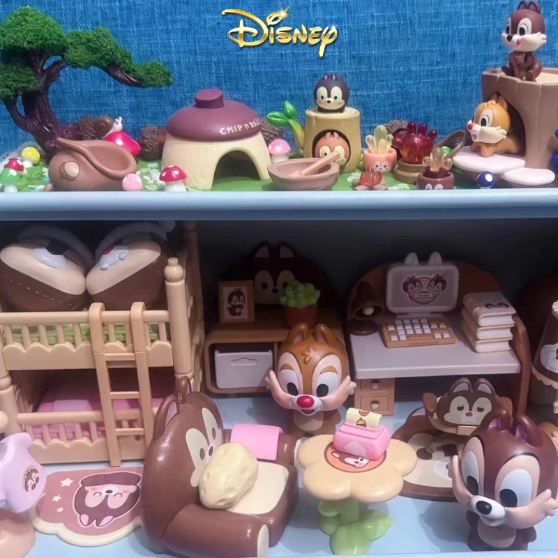 

Genuine New Disney Chip and Dale Room Blind Box – Trendy Collectible Figure & Cute Ornament – Kawaii Surprise Gift for Girls Day