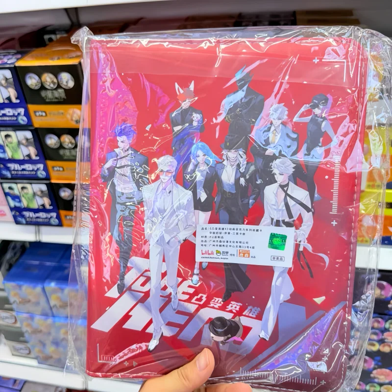 Album de cartes Original pour Be Hero X, 4 grilles, édition limitée, livre de cartes de Collection, livret de cartes, produits périphériques Anime, en Stock