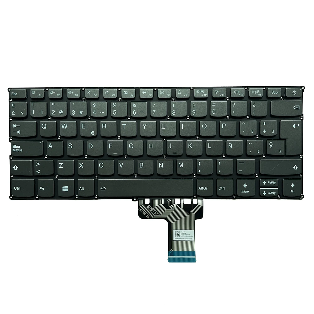 Imagem -03 - Teclado de Retroiluminação para Lenovo Ideapad Espanhol 32013 320-13 320-13 720s-14ikb V720-14 V720-14ikb Pc4spb Notebook