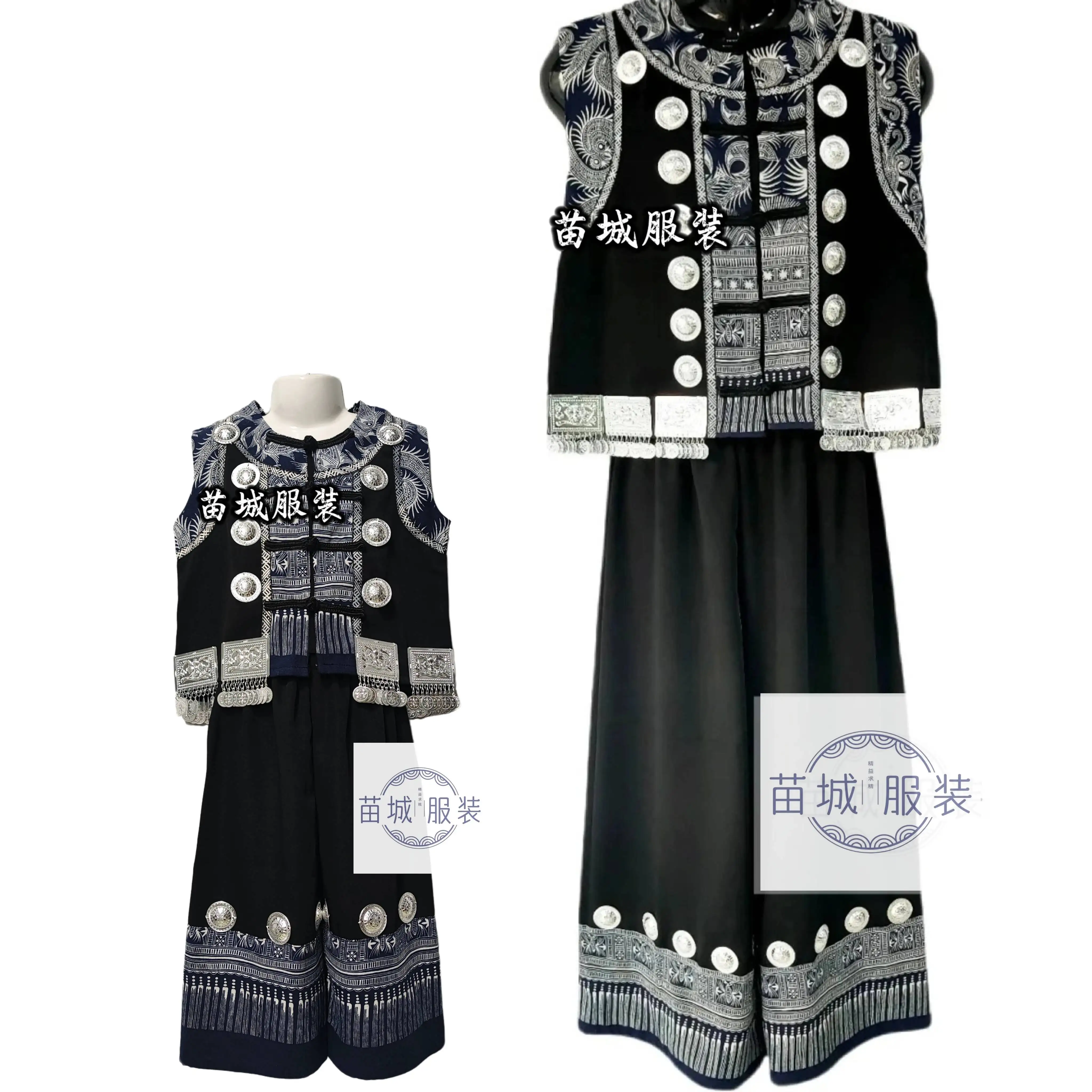 costume-hmong-noir-pour-homme-style-national-vetements-miao-hanfu-traditionnel-chinois-costume-de-cosplay-pour-fille-miaojiang-pour-halloween