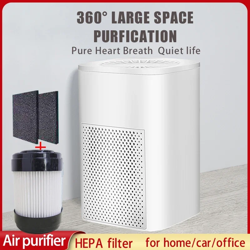 Xiaomi Newest Youpin Air Purifier for Home HEPA Carbon Filter Air Cleaner Remove Dust Smoke Formaldehyde Freshener with UV Light