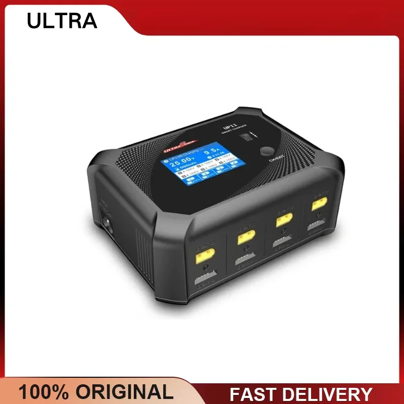 ULTRA POWER UP11 Battery Charger AC240W DC600W Four Channel Smart Balance 1-6S LiPo LiHV FPV Drone RC Model Tools