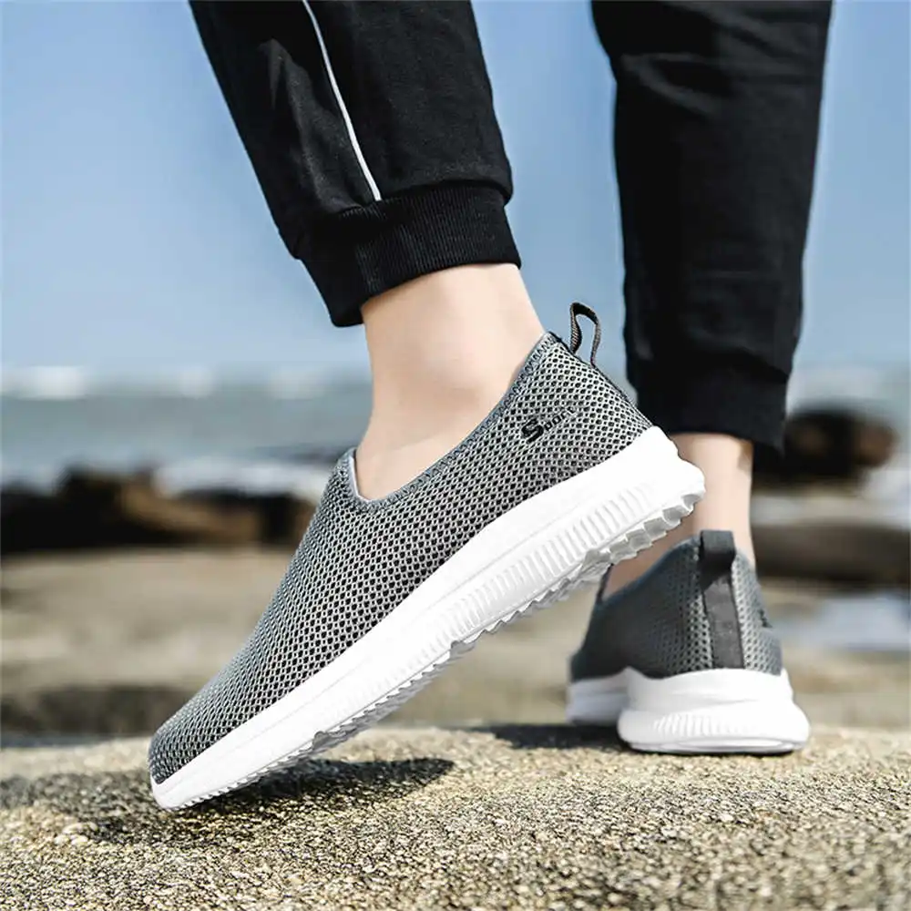 37-38 Round Nose Man's High Quality Gentlemen Shoes Sneakers Luxury Brand High Quality Brand Name Dress Sport Sport
