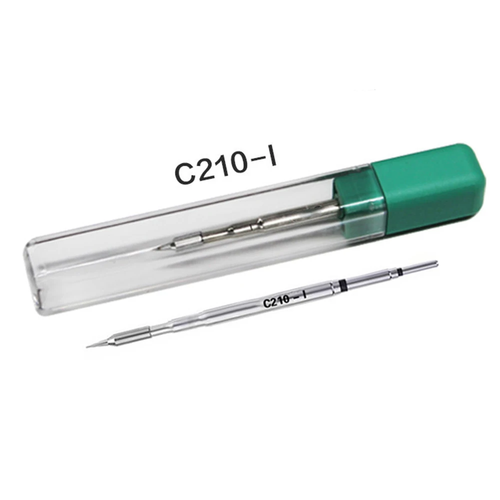 1pc C210 Soldering Iron Tips Lead-free Heating Core Replacement Tips C210-I C210-K C210-SI C210-1C Soldering Tool Parts